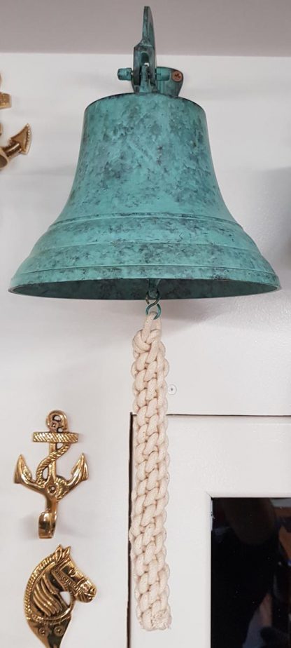 Bell 7" Antique Green Bell