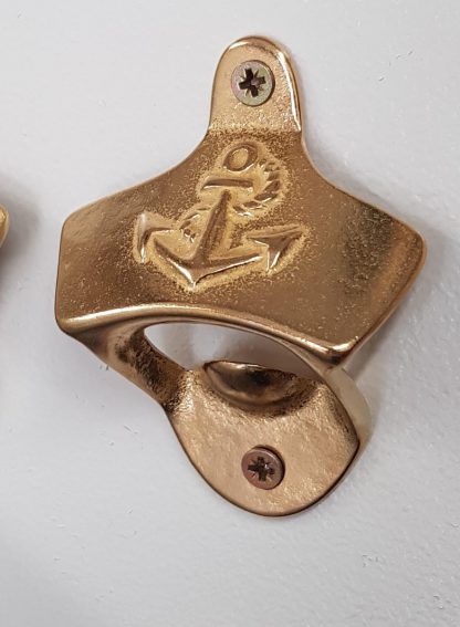 Wall Mounted  bottle Opener with Anchor Detail