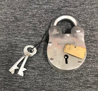 Large Iron Pad Lock - Image 2