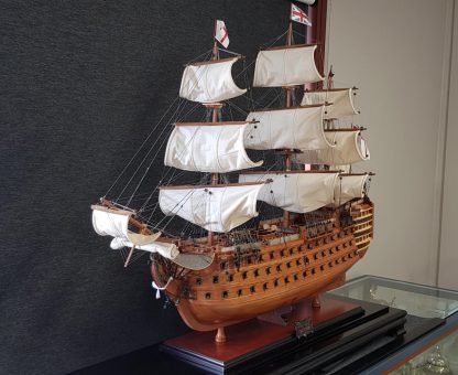 Victory Sailing Ship (L80) Hand Made Ship Model - Image 2