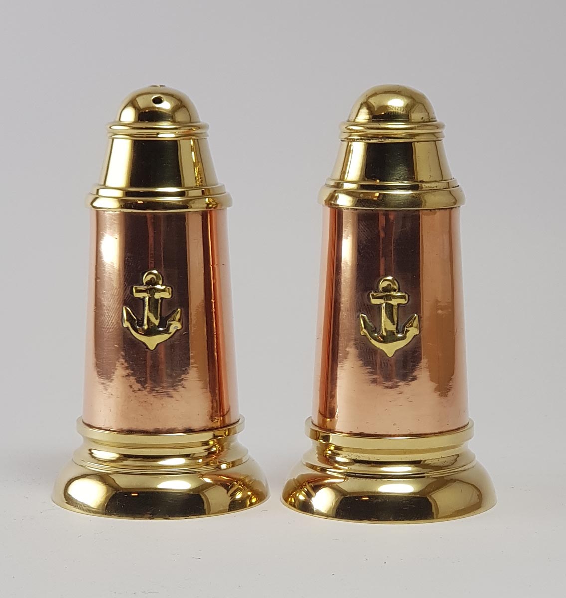 Brass Salt and Pepper Set Cargo Plus Brass Salt and Pepper Set Cargo Plus