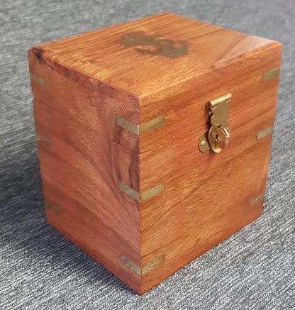 Wood and Brass Box to suit 3417 Compass