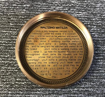 Kookaburra Compass with Leather Case - Image 2