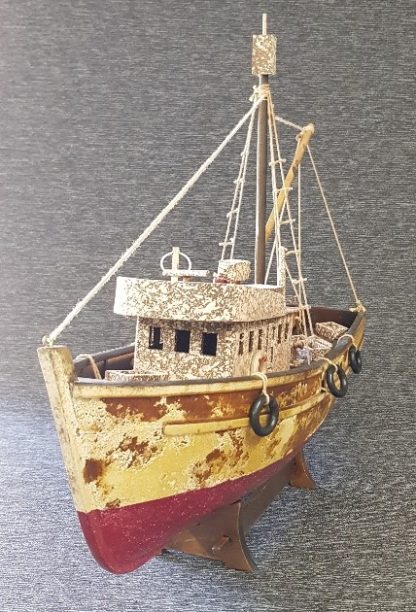 Antiqued Fishing Boat - Image 2