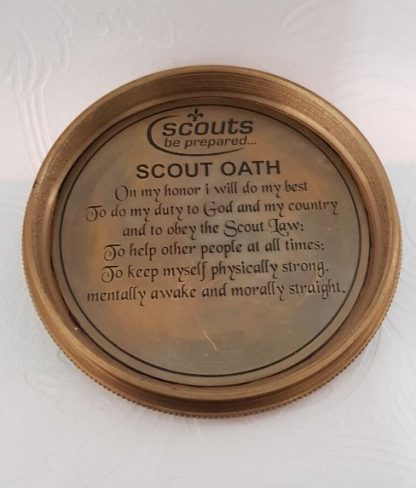 American Boy Scout Compass 6cm in Leather Case - Image 5